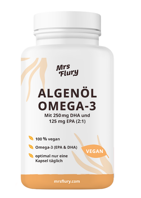 Algenöl Omega-3 Kapseln