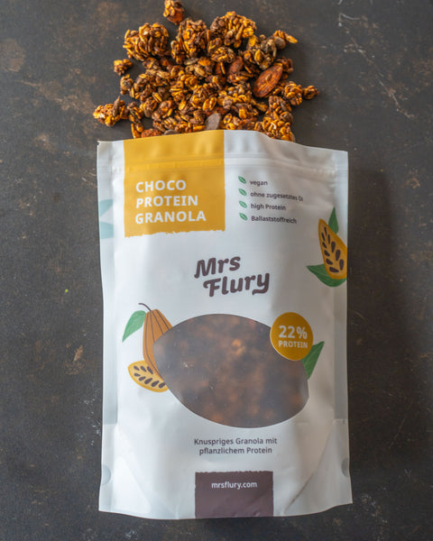 Choco Protein Granola 300 g Knuspriges Müesli MHD bis 30.09.2026