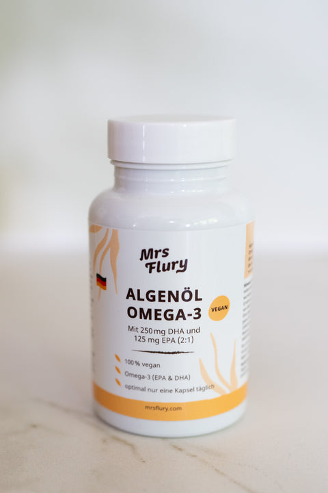 Algenöl Omega-3 Kapseln