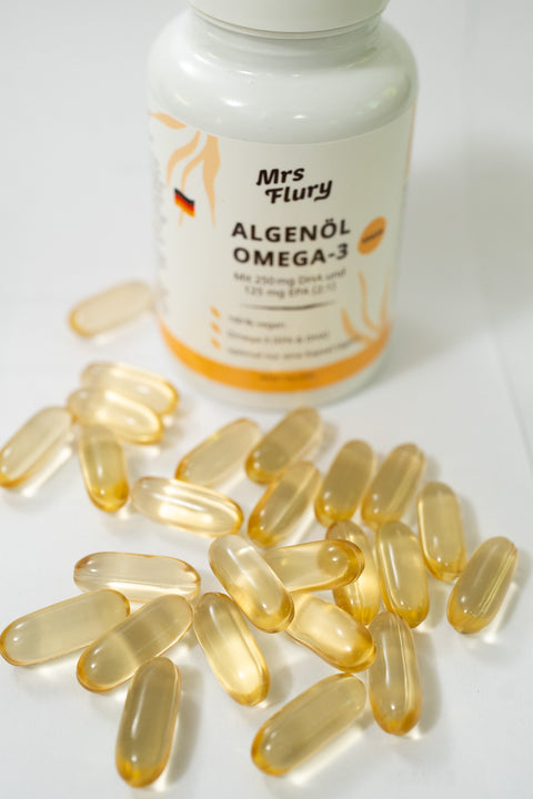 Algenöl Omega-3 Kapseln