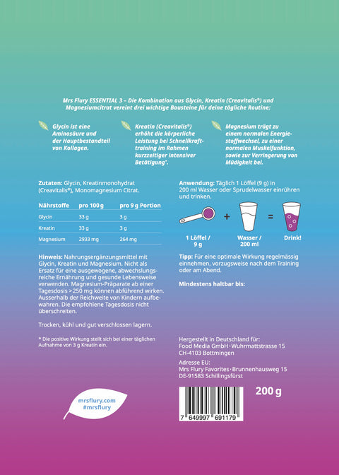 Essential 3 Pulver 200g