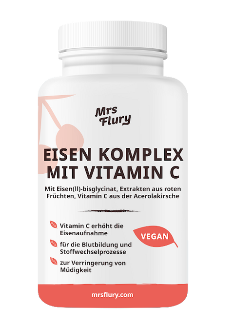 Eisen Komplex mit Vitamin C Kapseln