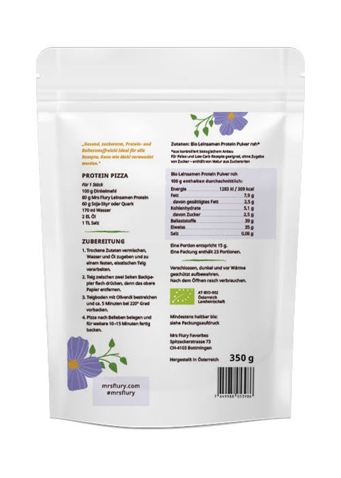 Bio Leinsamen Protein 350g