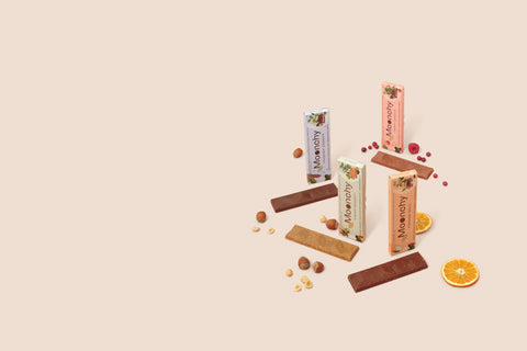 Moonchy Organic Bars Sample Box - 2 * 4 Organic Bars for Tasting
