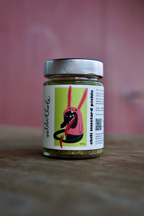Chili Mustard Pickle - Rabbithole - 160g