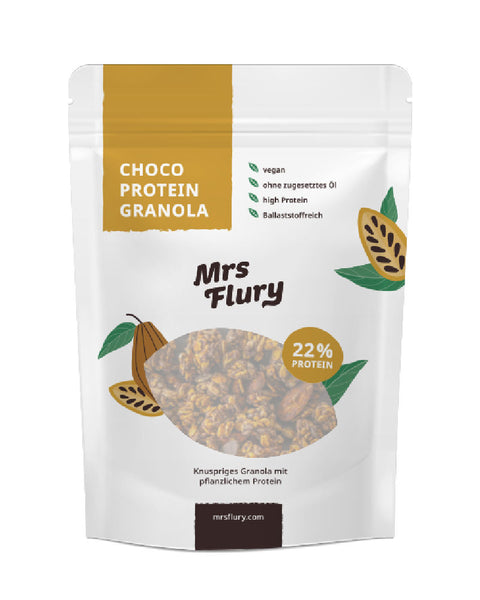 Choco Protein Granola 300 g Knuspriges Müesli MHD bis 30.09.2026