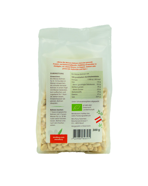 Haricots blancs bio 300 g de 🇦🇹